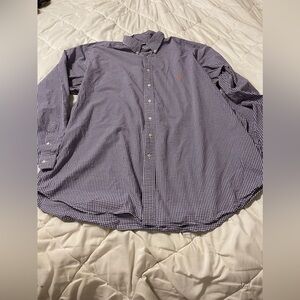 Ralph Lauren purple gingham button down